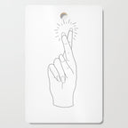 Fingers Crossed Cutting Board Gallery Image 1