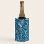 Sea Life - Marine Blue Wine Chiller Gallery Image 2