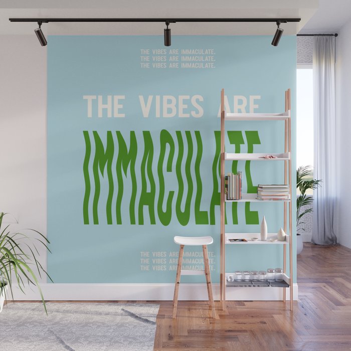Immaculate Vibes Wall Mural Gallery Image 1