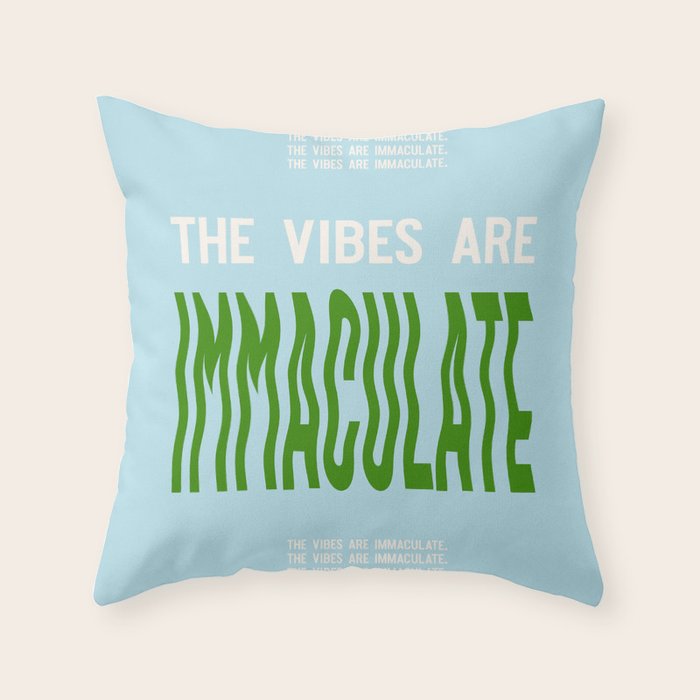 Immaculate Vibes Throw Pillow Gallery Image 6