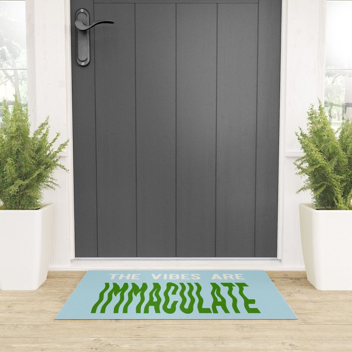 Immaculate Vibes Welcome Mat Gallery Image 3