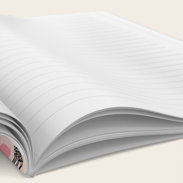 Cute Bunnies Pink Notebook Gallery Image 2