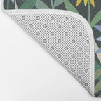 Wildflower Garden - Dark Bath Mat Gallery Image 2