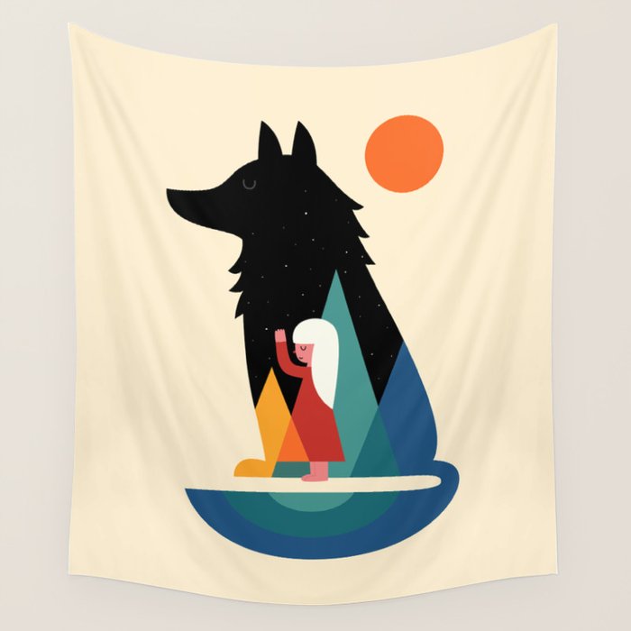 Best Friend Wall Tapestry Gallery Image 1