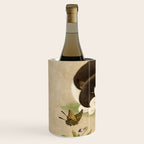 Minhwa: cat & butterfly 2 (Korean traditional/folk art)  Wine Chiller Gallery Image 2