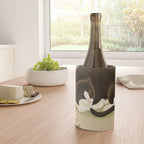 Minhwa: cat & butterfly 2 (Korean traditional/folk art)  Wine Chiller Gallery Image 4