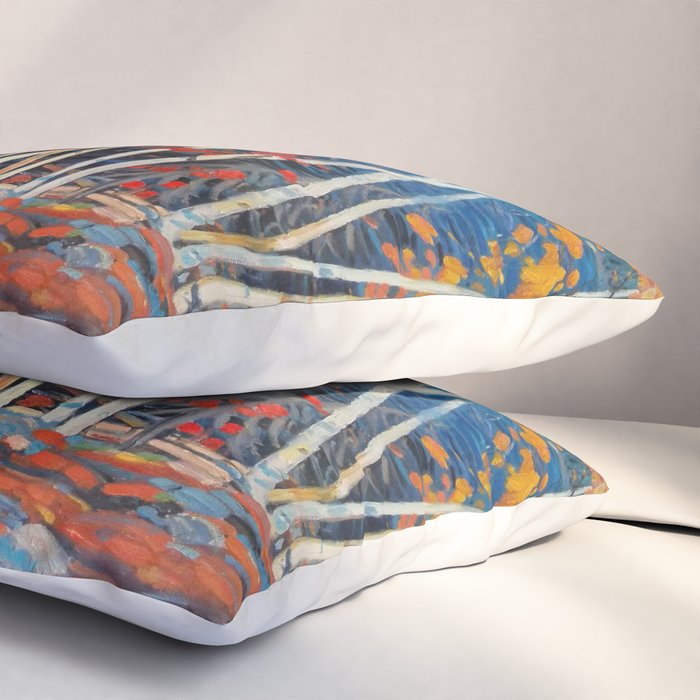 In The Northland (Group Of Seven) by Tom Thomson Canadian Landscape Art Pillow Sham Gallery Image 3
