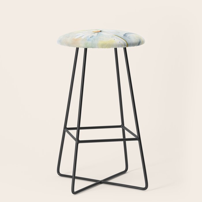 White Daisies Stool Gallery Image 1