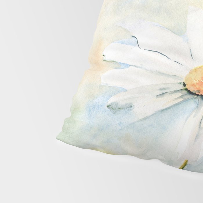 White Daisies Pillow Sham Gallery Image 4
