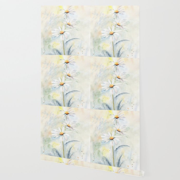 White Daisies Wallpaper Gallery Image 2