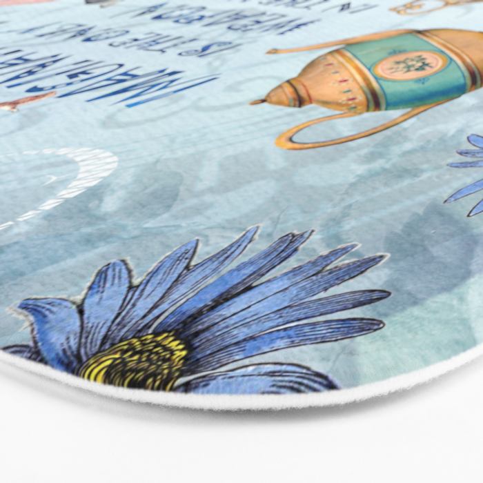 Alice In Wonderland - Imagination Bath Mat Gallery Image 3