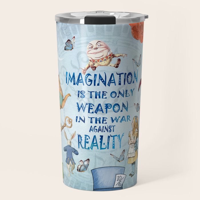 Alice In Wonderland - Imagination Travel Mug Gallery Image 1