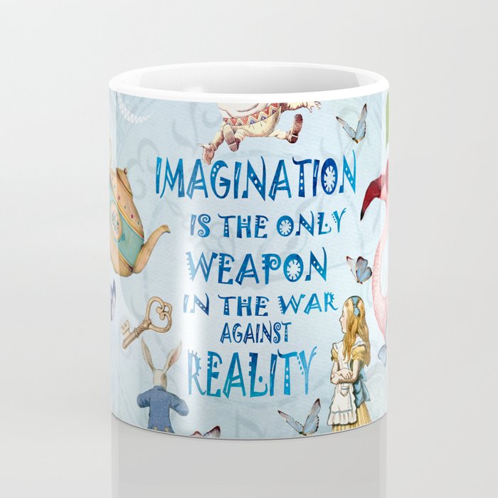 Alice In Wonderland - Imagination Coffee Mug Gallery Image 4