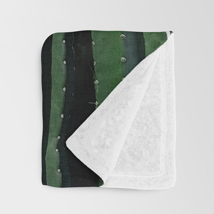 Cactus I Throw Blanket Gallery Image 3