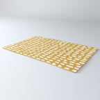 Dots (Mustard Yellow) Rug Gallery Image 3