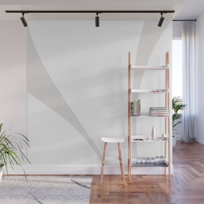 Minimalist Plant Abstract XLIV Wall Mural Gallery Image 1