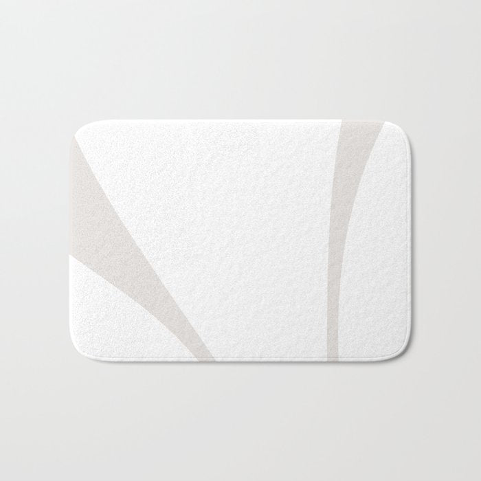 Minimalist Plant Abstract XLIV Bath Mat Gallery Image 1