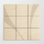 Minimalist Plant Abstract XLIV Wood Wall Art Gallery Image 1