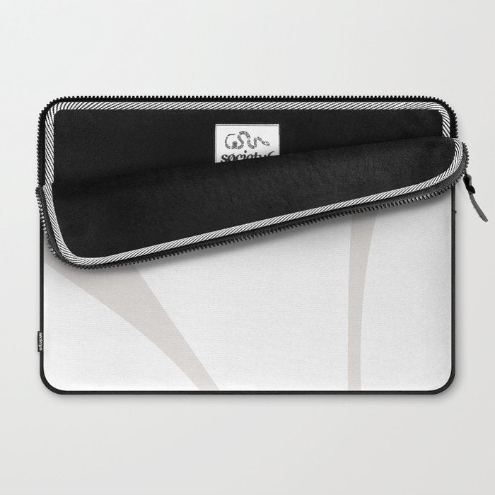 Minimalist Plant Abstract XLIV Laptop Sleeve Gallery Image 2