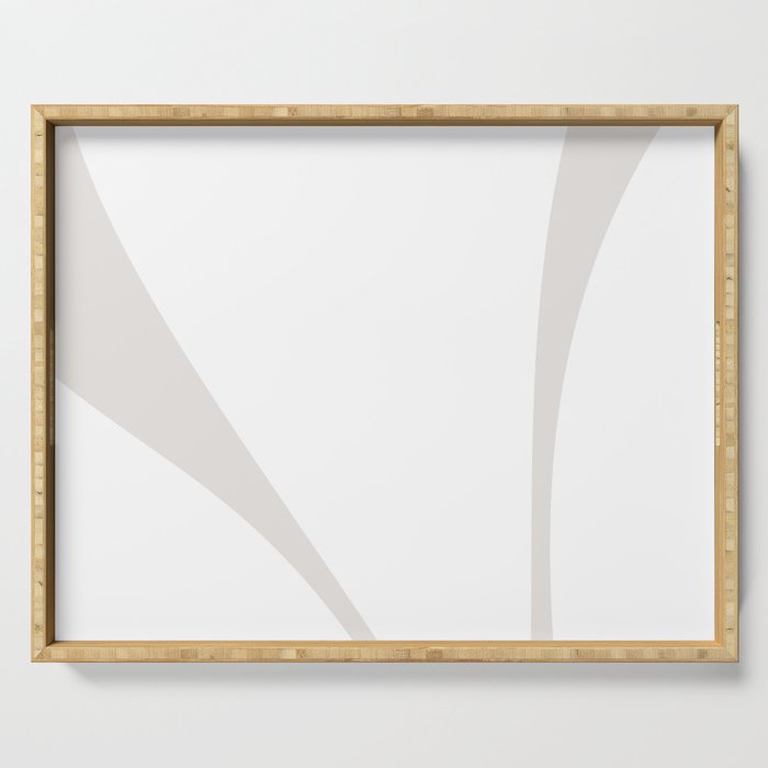 Minimalist Plant Abstract XLIV Serving Tray Gallery Image 1