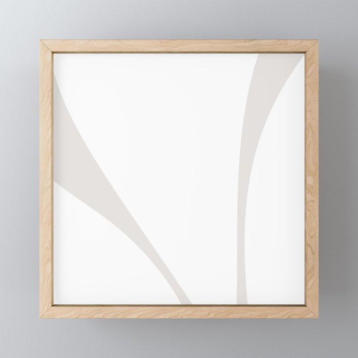 Minimalist Plant Abstract XLIV Mini Art Print Gallery Image 1