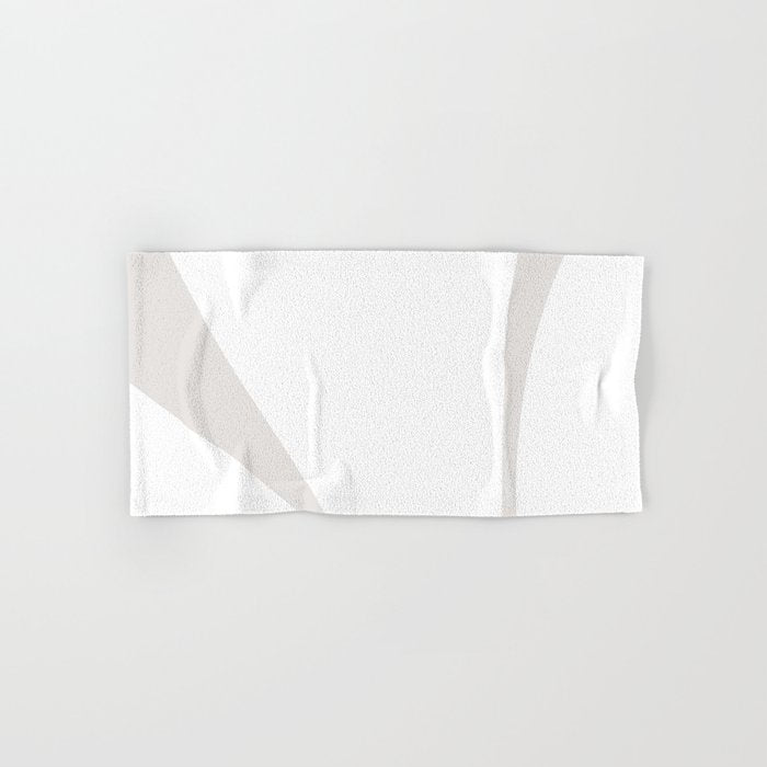 Minimalist Plant Abstract XLIV Bath Towel Gallery Image 1