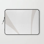 Minimalist Plant Abstract XLIV Laptop Sleeve Gallery Image 1