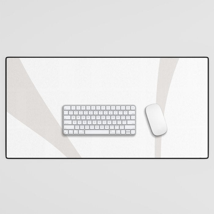 Minimalist Plant Abstract XLIV Desk Mat Gallery Image 1