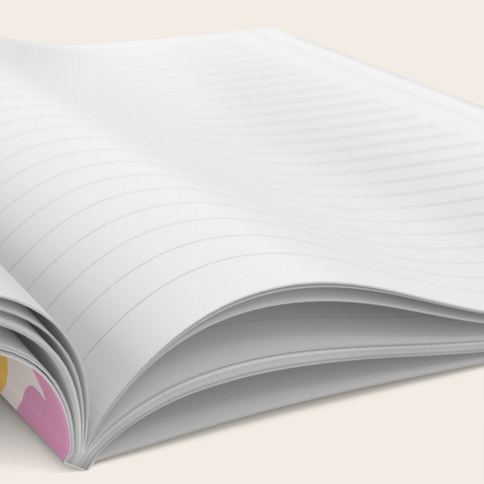 Retro Colorful Hearts Notebook Gallery Image 2