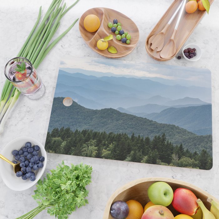 Smoky Mountain National Park -  Summer Adventure Cutting Board Gallery Image 2