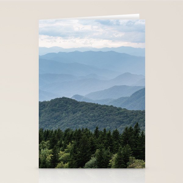 Smoky Mountain National Park -  Summer Adventure Stationery Card Gallery Image 1