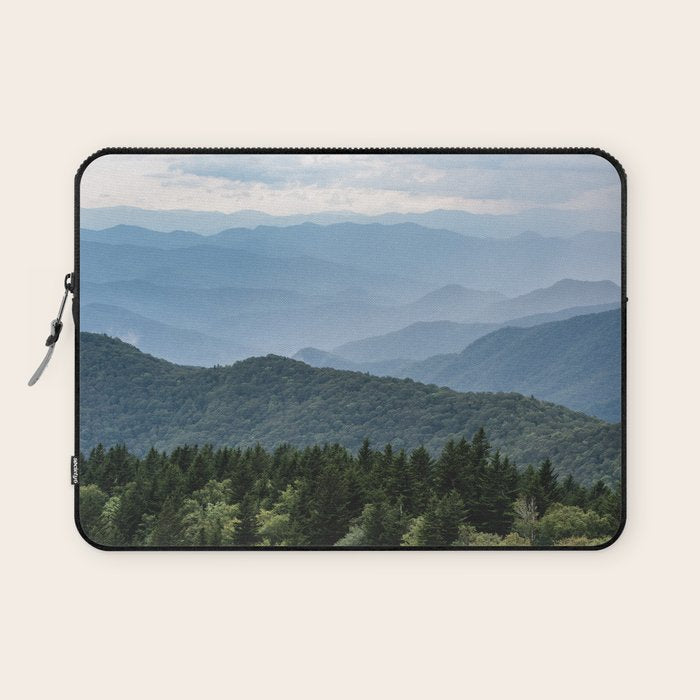 Smoky Mountain National Park -  Summer Adventure Laptop Sleeve Gallery Image 1