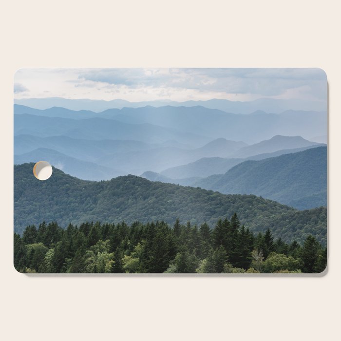 Smoky Mountain National Park -  Summer Adventure Cutting Board Gallery Image 1