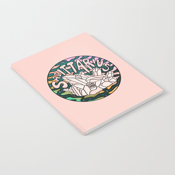 Sagittarius Crystal Notebook Gallery Image 1
