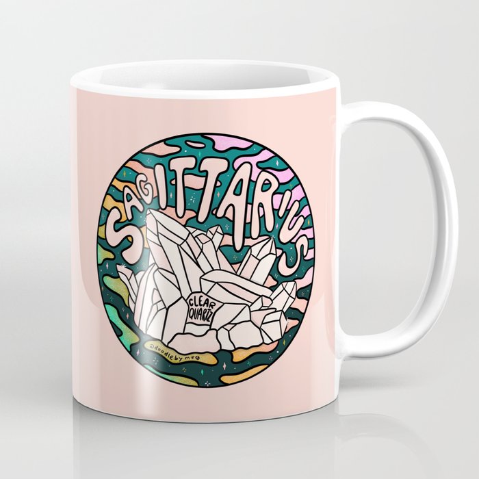 Sagittarius Crystal Coffee Mug Gallery Image 1
