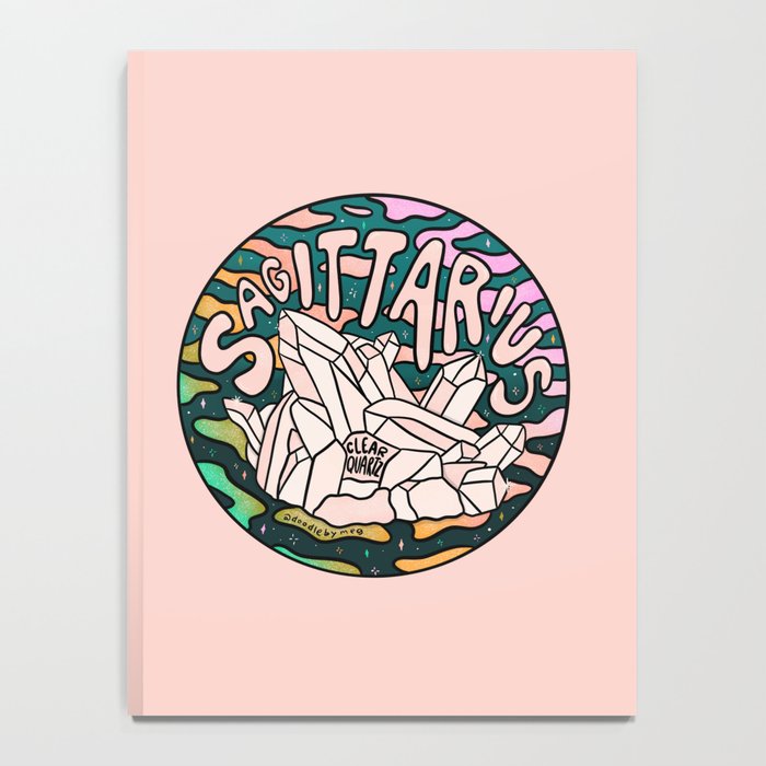 Sagittarius Crystal Notebook Gallery Image 4