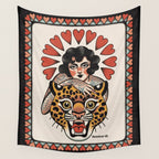 Untamed love  Wall Tapestry Gallery Image 4