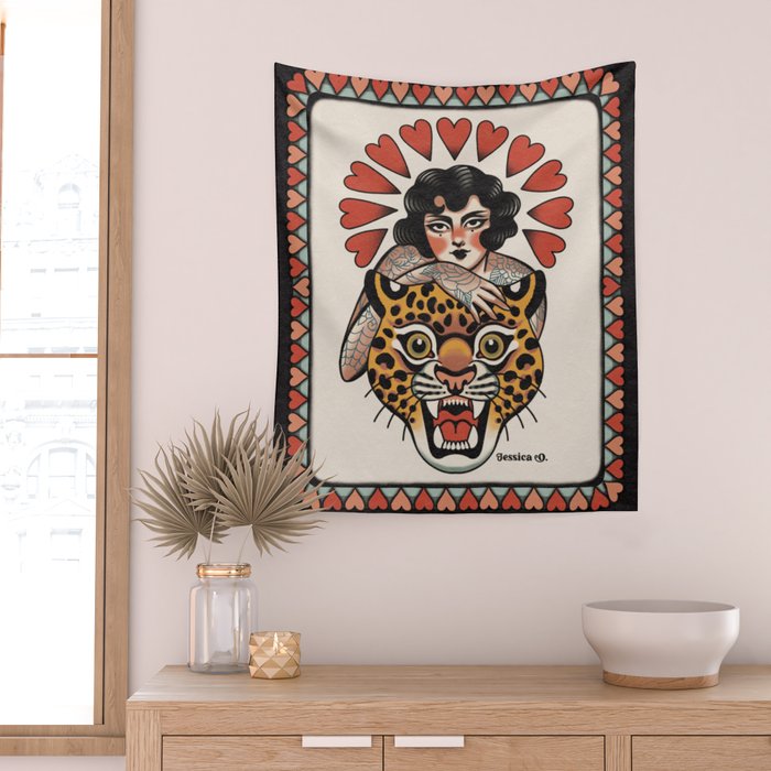 Untamed love  Wall Tapestry Gallery Image 2