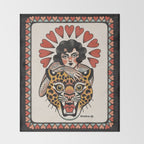 Untamed love  Throw Blanket Gallery Image 2