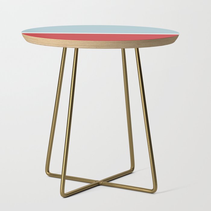 Color Block I Blue Red Side Table Gallery Image 1