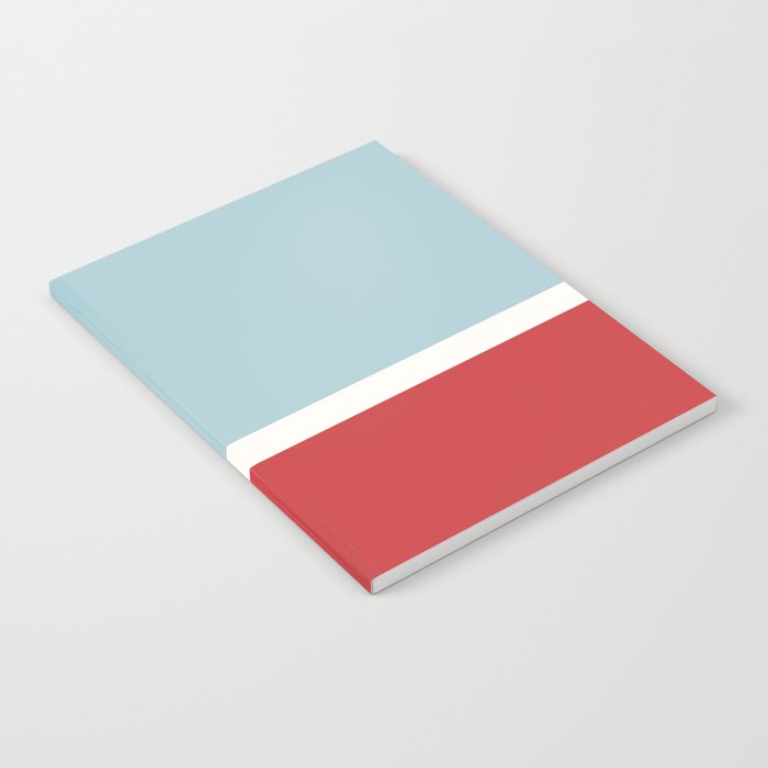 Color Block I Blue Red Notebook Gallery Image 2