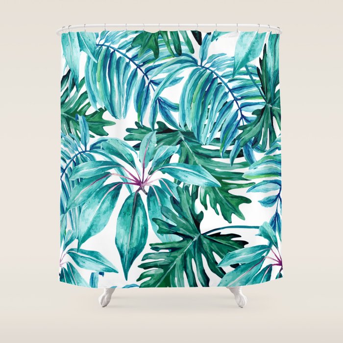 Tropical jungle II Shower Curtain Gallery Image 1
