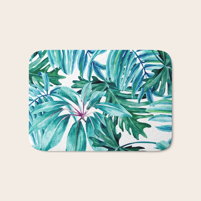 Tropical jungle II Bath Mat Gallery Image 1