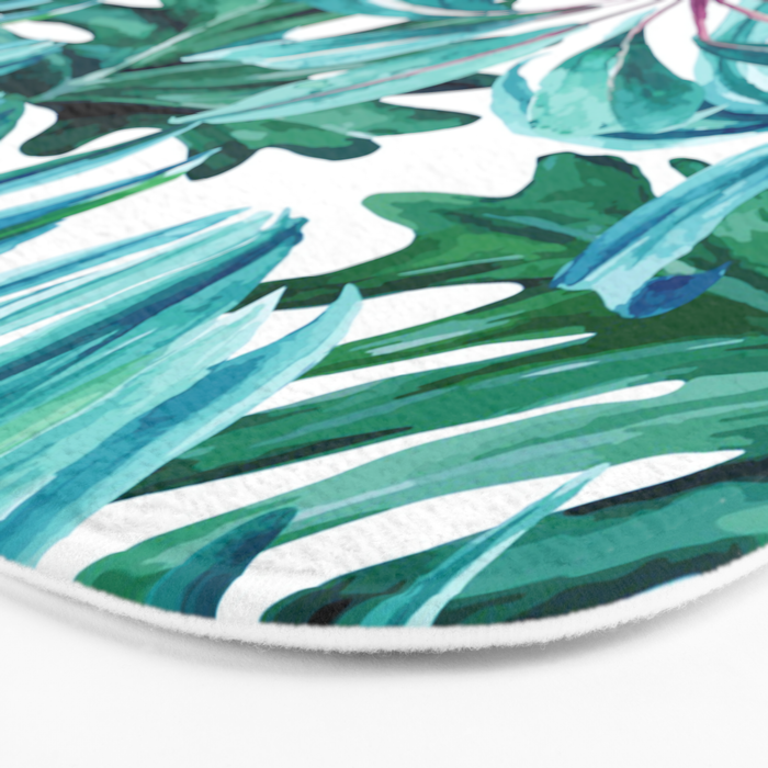 Tropical jungle II Bath Mat Gallery Image 3
