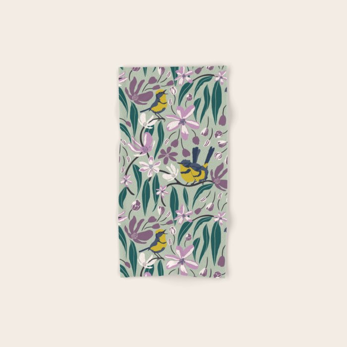 Spring Melody- Wrens Bath Towel Gallery Image 1