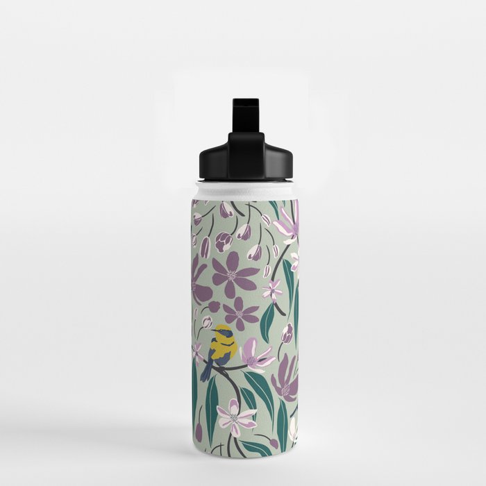 Spring Melody- Wrens Water Bottle Gallery Image 2