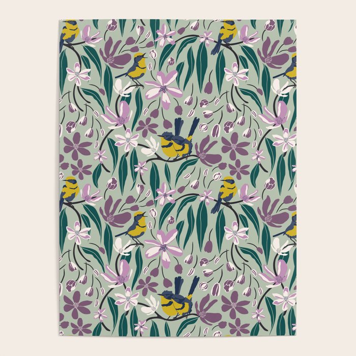 Spring Melody- Wrens Poster Gallery Image 4