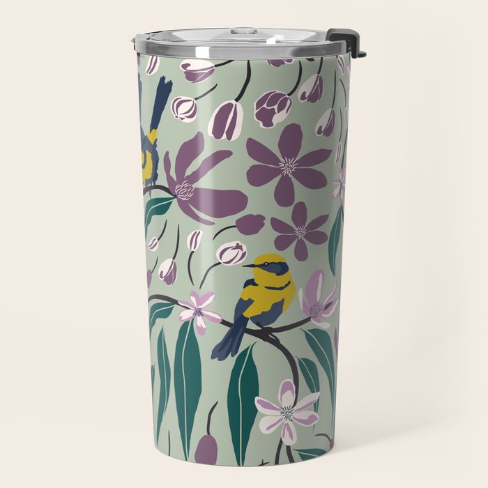 Spring Melody- Wrens Travel Mug Gallery Image 2