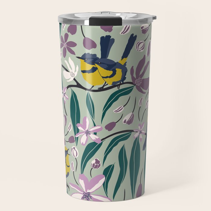 Spring Melody- Wrens Travel Mug Gallery Image 1
