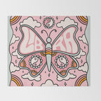 Libra Butterfly Throw Blanket Gallery Image 2